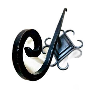 Black Cast Iron Plant/Wreath Hook